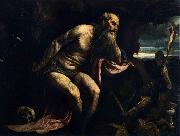 Jacopo Bassano St Jerome oil painting